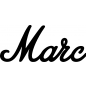 Preview: Marc - Schriftzug aus Birke-Sperrholz