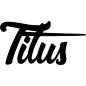 Preview: Titus - Schriftzug aus Buchenholz