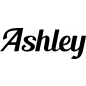 Preview: Ashley - Schriftzug aus Buchenholz