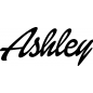 Preview: Ashley - Schriftzug aus Buchenholz