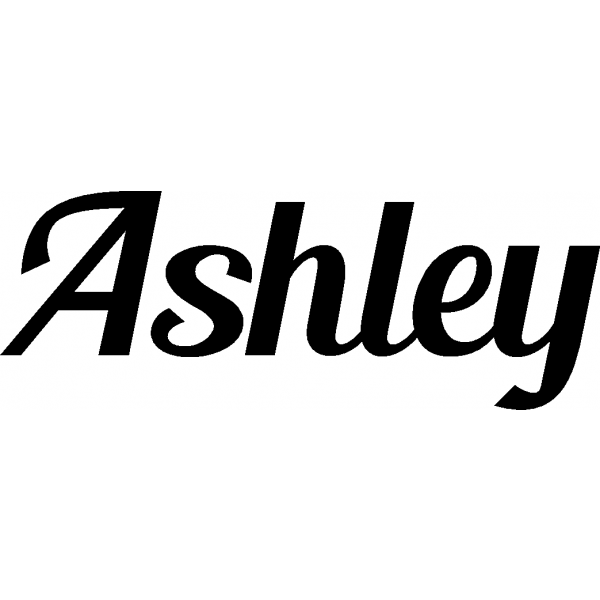 Ashley - Schriftzug aus Buchenholz